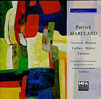 Versets, Paroles, Failles, Mètres, Variants -- Patrick Marcland