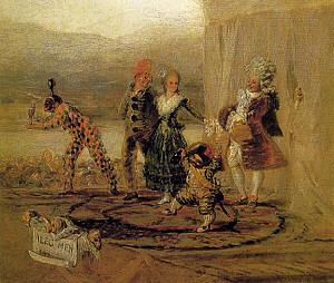 Goya, Francisco - Strolling Players http://www.artchive.com