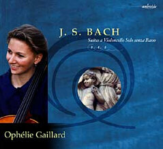 Jean Sébastien Bach. - Suites pour violoncelle seul vol.2. - Ophélie Gaillard (violoncelle)