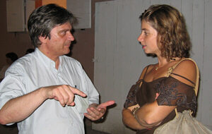 Elena Rozanova avec Bruno Serrou (c) André Delacroix