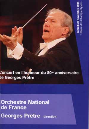 Georges Pretre Joyeux Anniversaire Maestro Resmusica