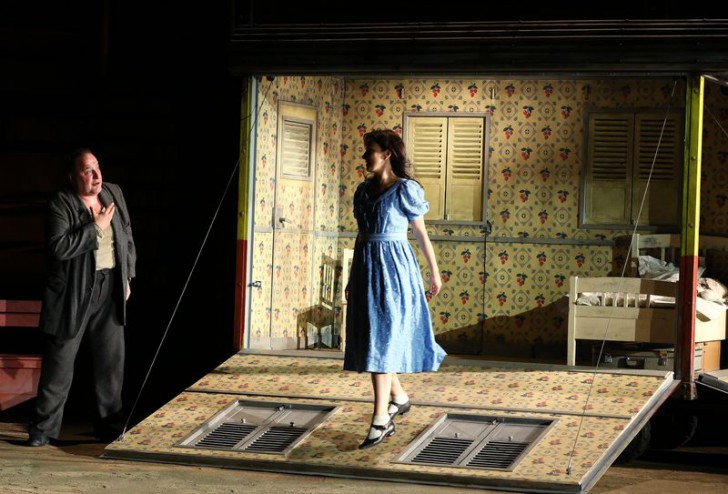 George Gagnidze (Rigoletto) et Irina Lungu (Gilda) © Patrice Berger / Artcomart