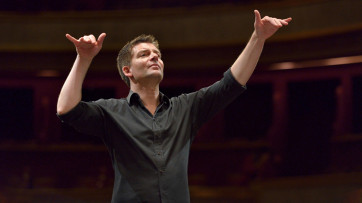 Répétition générale de l'Ensemble Intercontemporain dirigée par Matthias Pintscher, Théâtre des Champs-Elysées, Paris, 10.02.2013