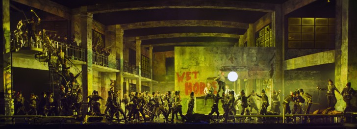 Scène uit Gurre-Lieder met Koor van De Nationale Opera en solisten)