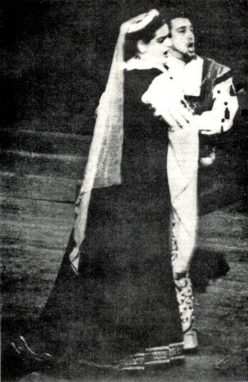 Anita Cerquetti et Mario del Monaco dans Ernani