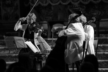 Diemut Poppen, Frans Helmerson et Arto Noras © Hugues Argence