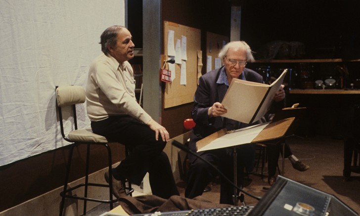 Pierre Boulez and Olivier Messiaen,