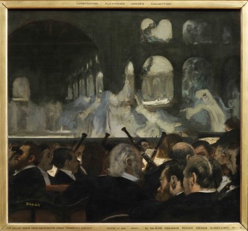 The Ballet Scene from Meyerbeer's Opera ÔÇÿRobert Le DiableÔÇÖ Edgar Degas (1834-1917) Oil on canvas, 1876 -® Victoria and Albert Museum, London