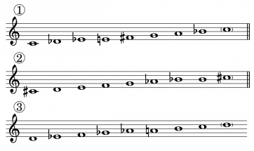 Le mode octotonique (ou mode II de Messiaen)