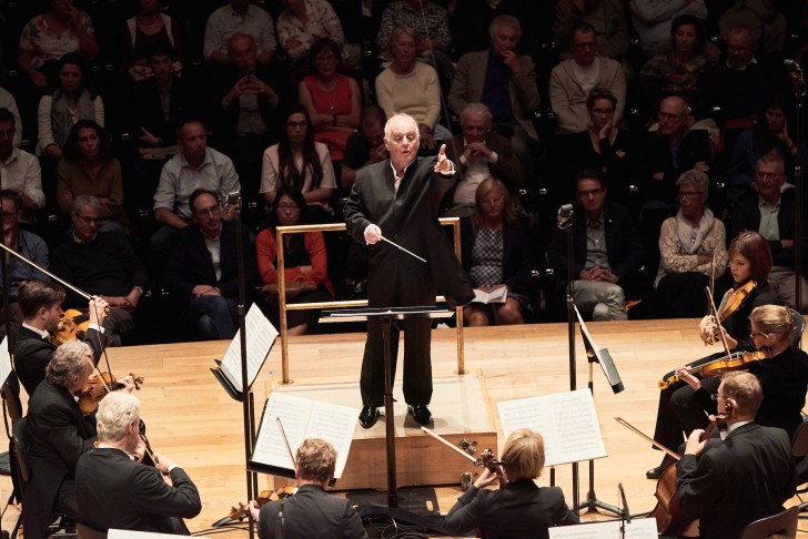 Concert à la Philharmonie de Paris le 06/09/2018 dans la grande salle Pierre Boulez. Biennale Pierre Boulez. Concert de Daniel Barenboim - Staatskapelle Berlin, seconde partie : Igor Stravinski "Le Sacre du printemps"