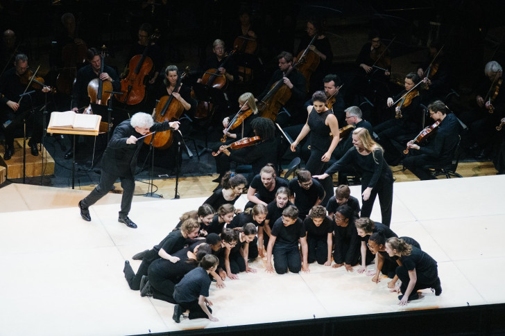 Concert "la petite renarde rusée" du London Symphony Orchestra, le 2 Juillet 2019 à la Philharmonie de Paris.
