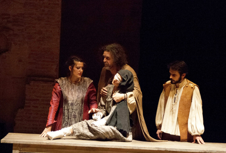 Piéta mort de Violaine