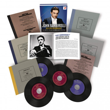 John Barbirolli_New York Philharmonic_enregistrements RCA Victor et Columbia