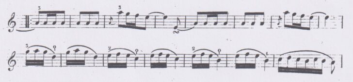 Extrait de partition