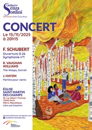 Orchestre Senza Sordini, un concert découvertes le 15/11