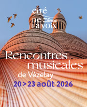 Rencontres musicales de Vézelay du 20 au 23 août