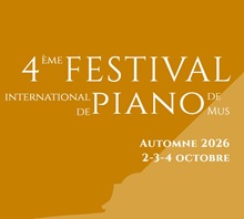 Festival international de piano de Mus du 2 au 4 octobre